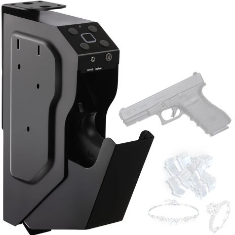 Mounted Fingerprint Gun Safe