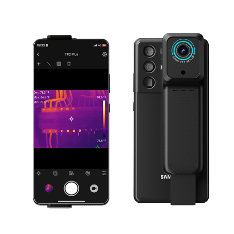 Wireless 256 × 192 IR Thermal Camera for Smart Phones