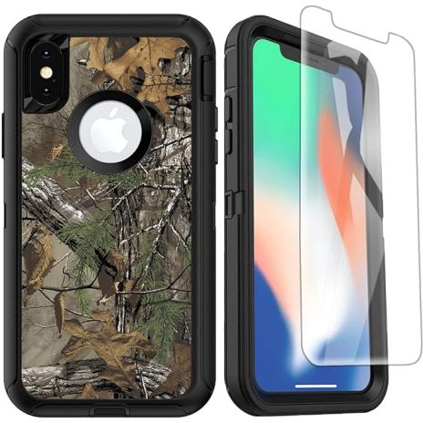 iPhone Xs Case Full-Body Protective Case for iPhone X/XS 5.8inch