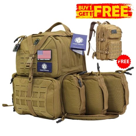 ThreePigeons™ Shooting Range Backpack 40L VIP