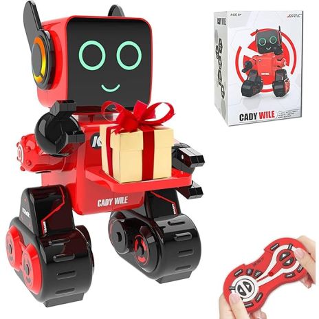 Intelligent Interactive Remote Control Robot with Built-in Piggy Bank Educational Robotic Kit