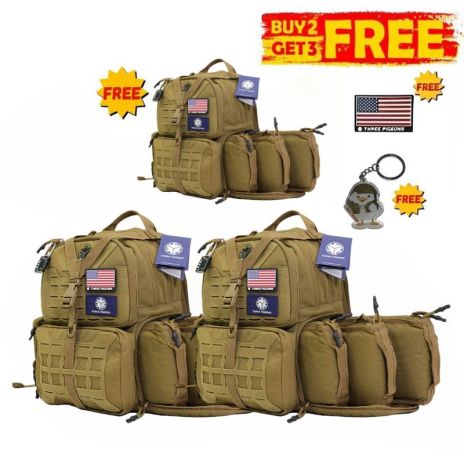 ThreePigeons™ Shooting Range Backpack 40L