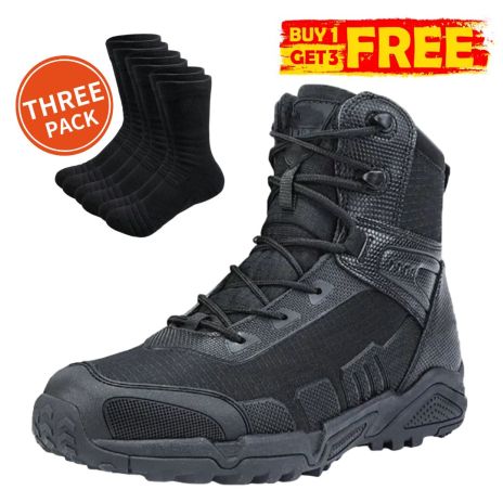 ThreePigeons™ Waterproof Tactical Boots TPB708