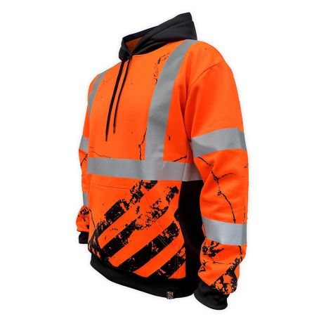 Hi Vis Hoodie Cold Weather Reflective Jacket