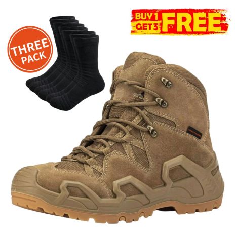 Lightweight Tactical & Military Waterproof Boots 2024