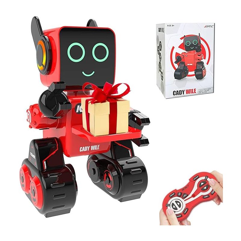 Intelligent Interactive Remote Control Robot with Built-in Piggy Bank Educational Robotic Kit