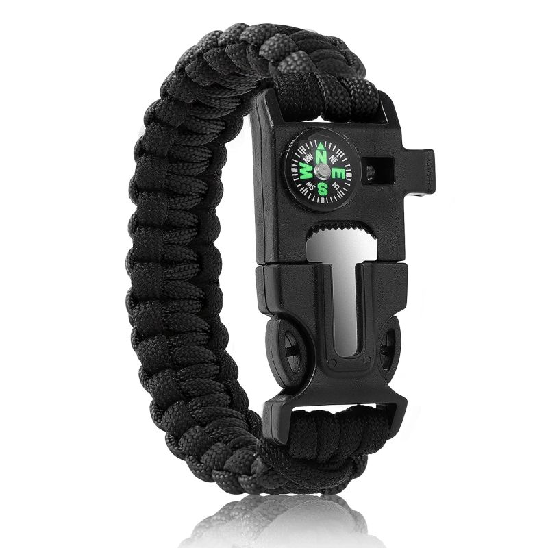 ThreePigeons™ Tactical Paracord Survival Bracelet