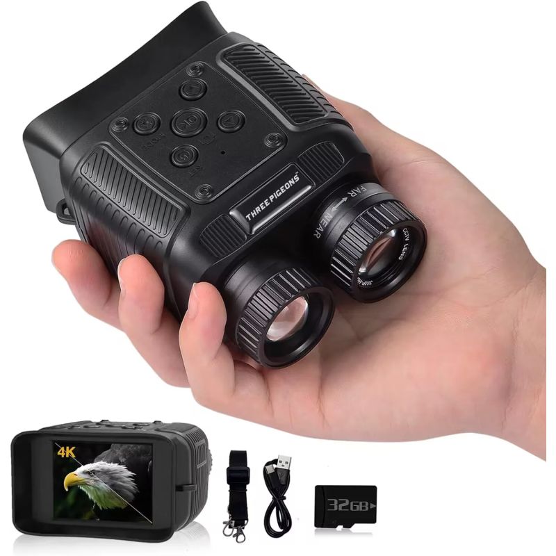 ThreePigeons™ Mini Night Vision Binoculars 4K