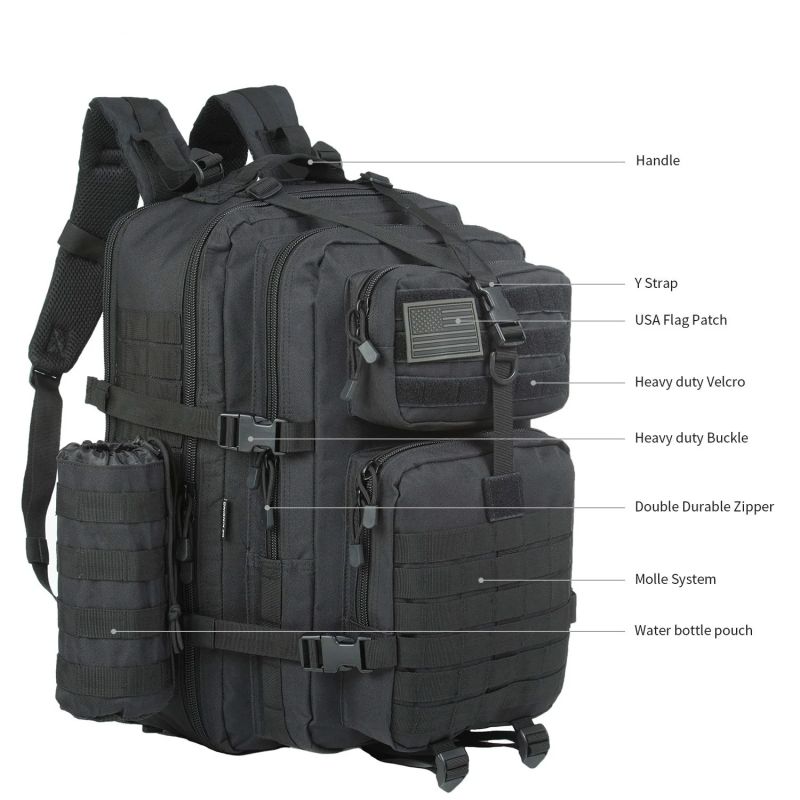 Heavy store Duty Tactical Backpack Molle compression System