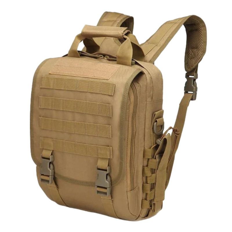 ThreePigeons™ Army Fan Tactical Camouflage Backpack Shoulders