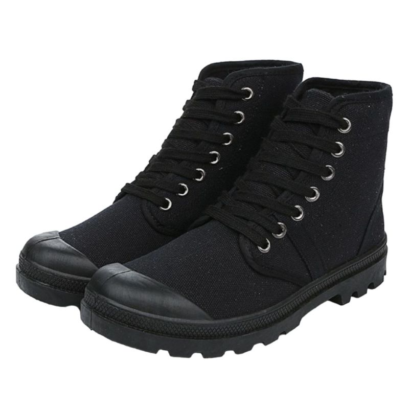 Canvas tactical boots on sale