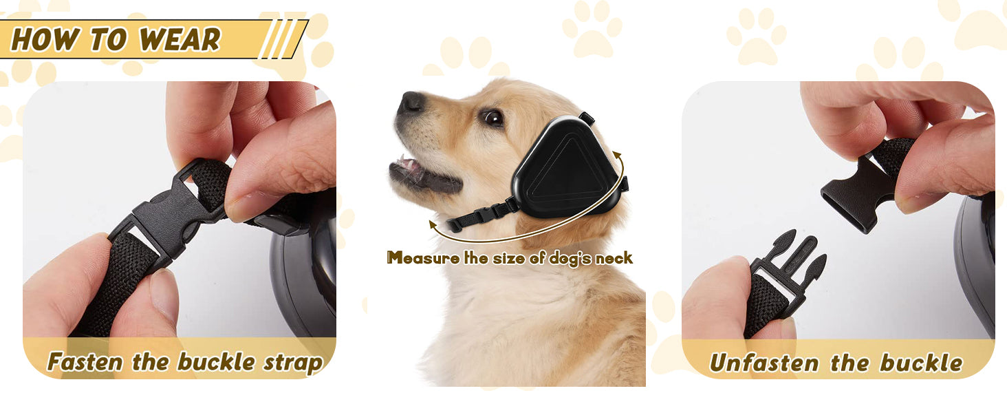 ThreePigeons™ Tactical Dog Earmuffs Noise Reduction