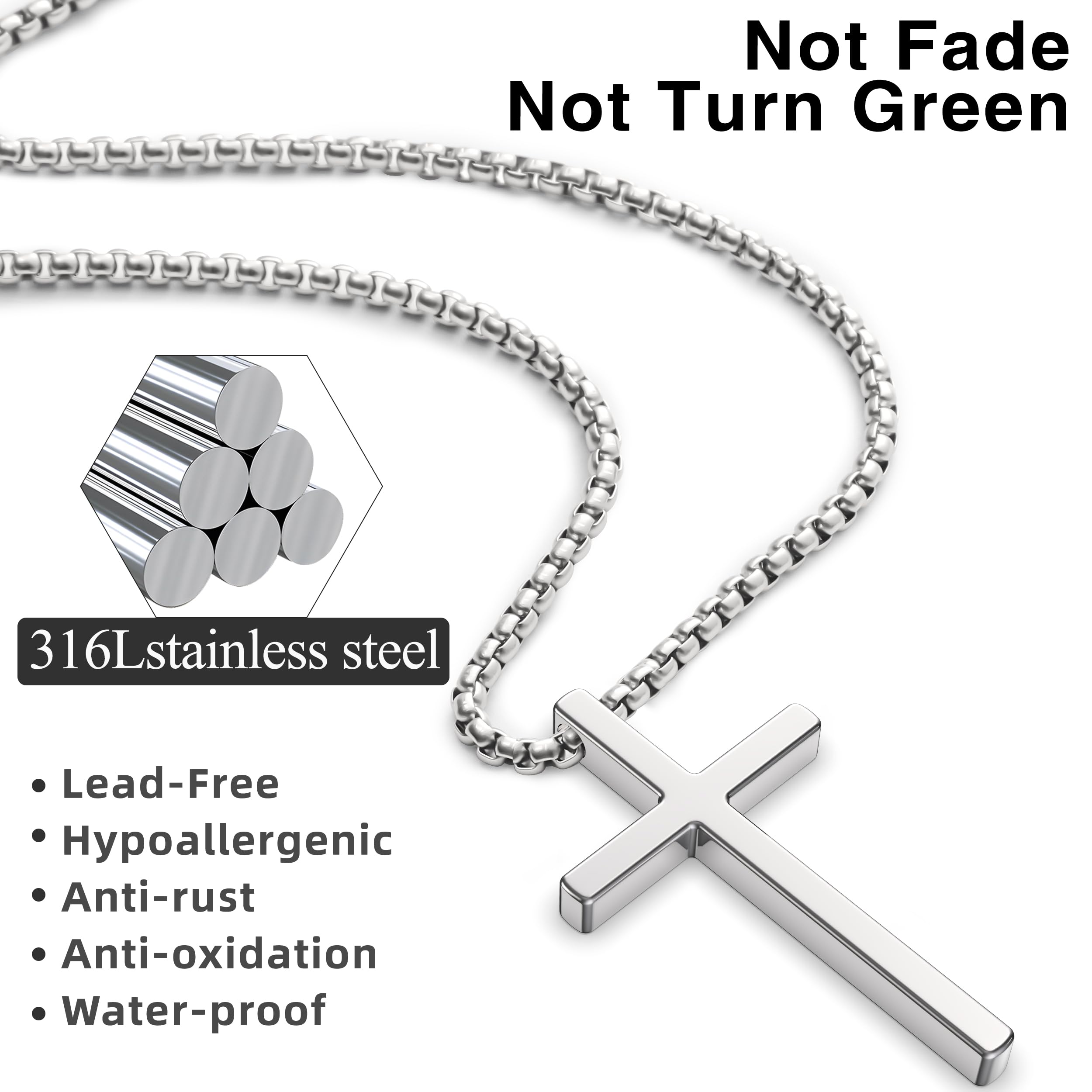 Men's Cross Necklace