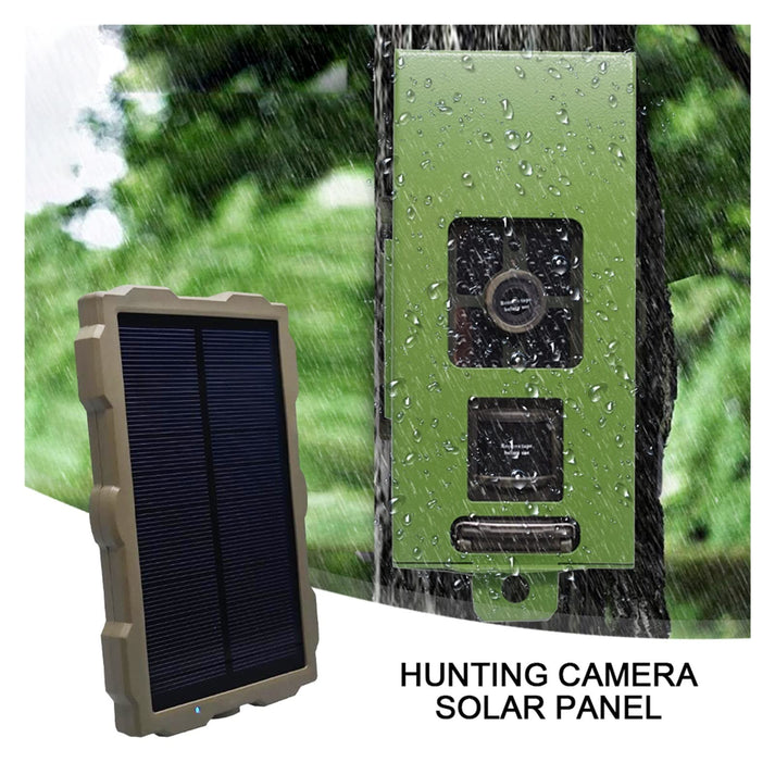 ThreePigeons™ Mini Solar Panel Trail Camera