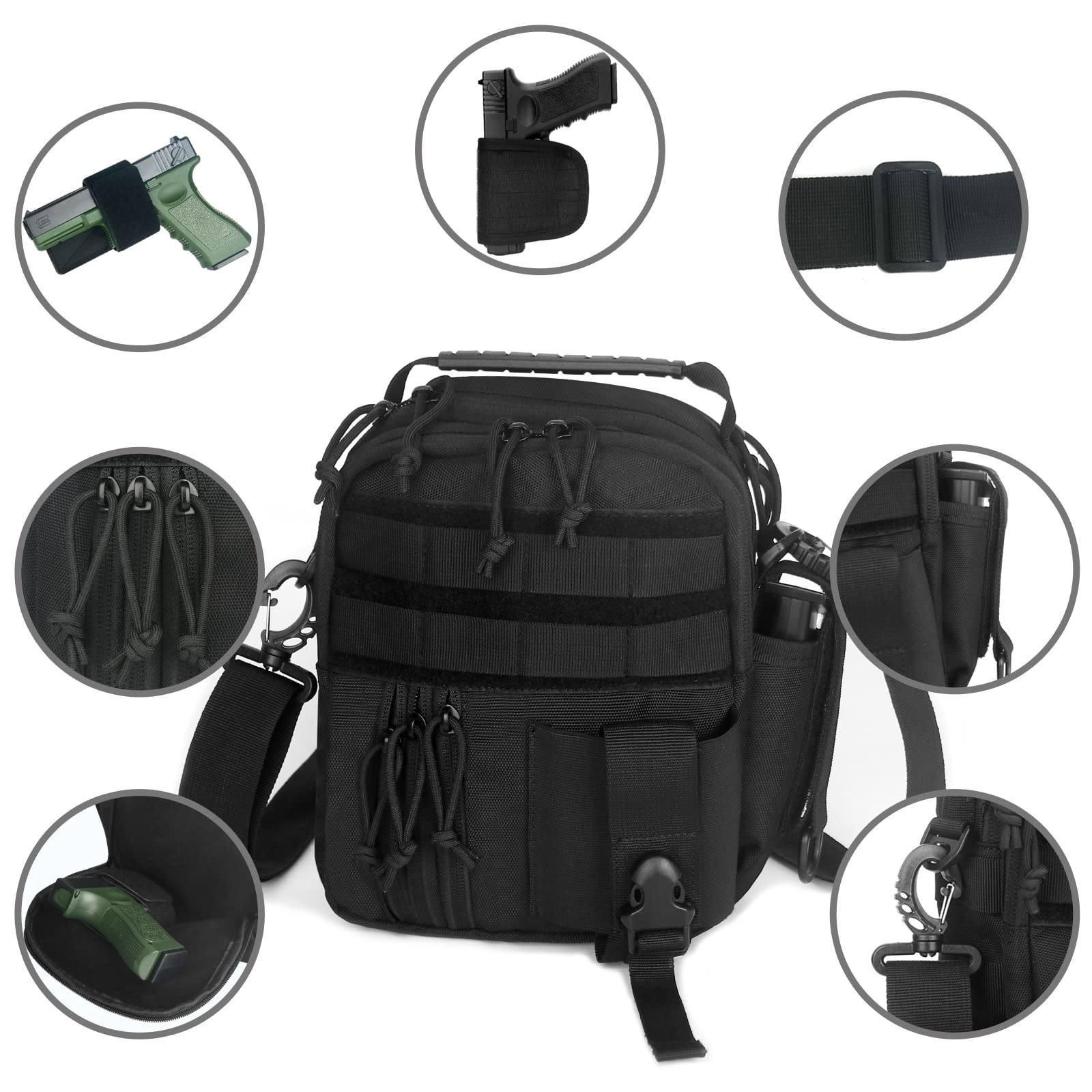 Versatile Concealed Carry Tactical Bag