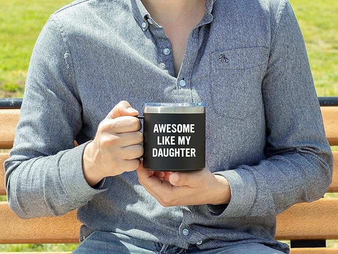 Funny Mug Gift for Dads Fathers Day Gift from Wife Gifts for Dad From Daughter