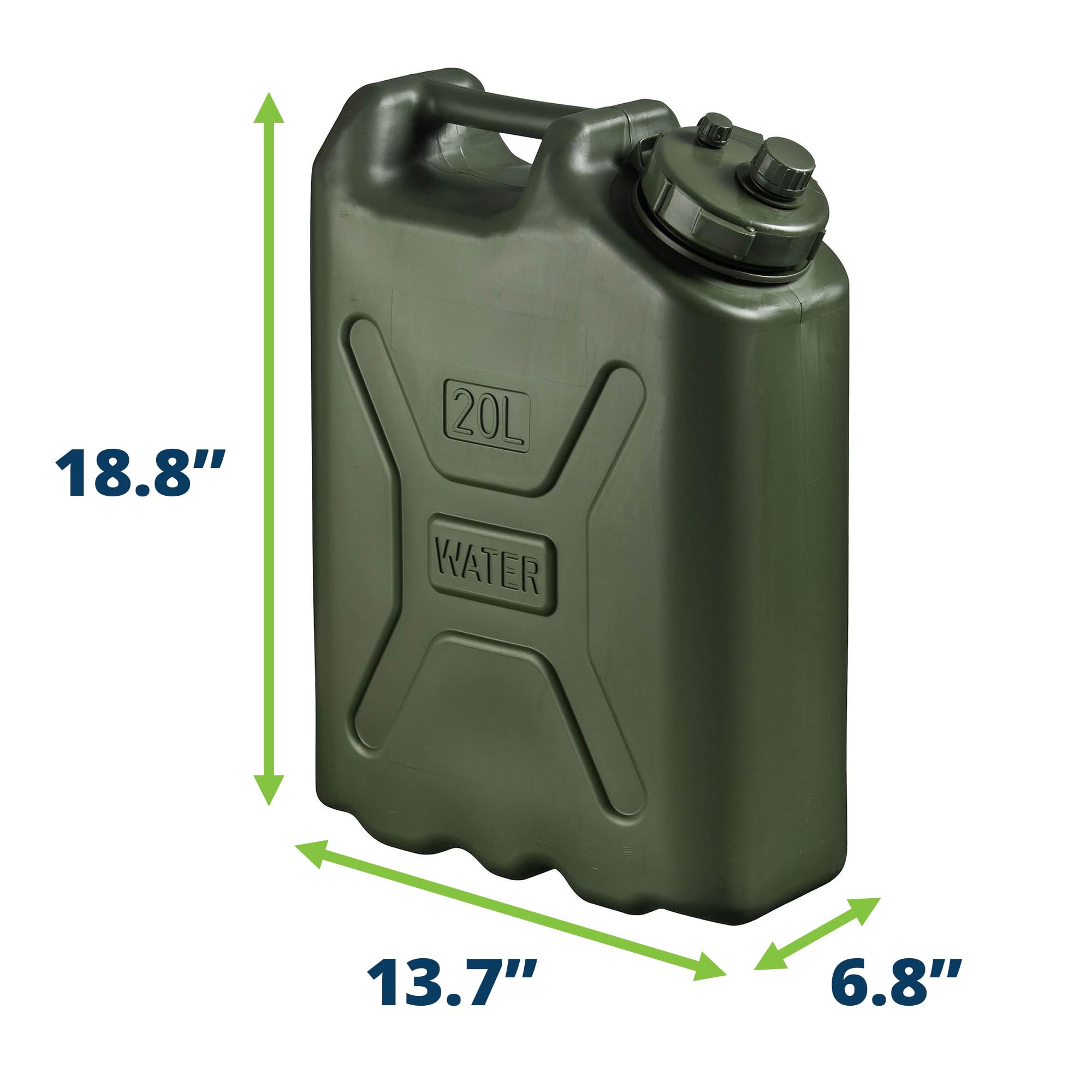  ThreePigeons™ Durable 5 Gallon Water Containers