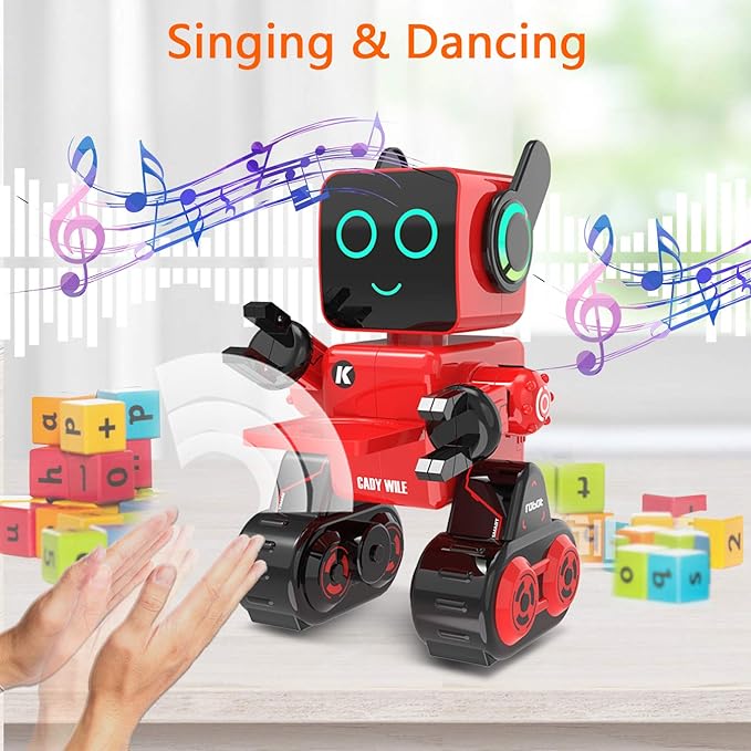 Intelligent Interactive Remote Control Robot with Built-in Piggy Bank Educational Robotic Kit