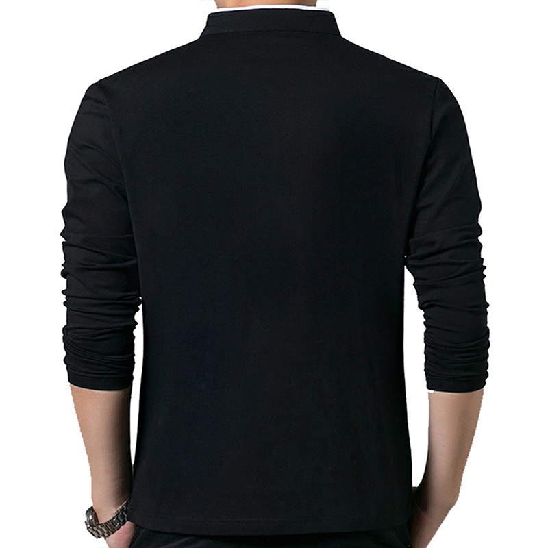 Comfortable Long Sleeve Henley Shirts for Men