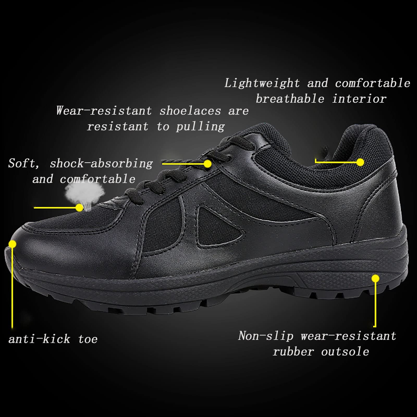 Outdoor Durable Rubber Sole Tactical Boots