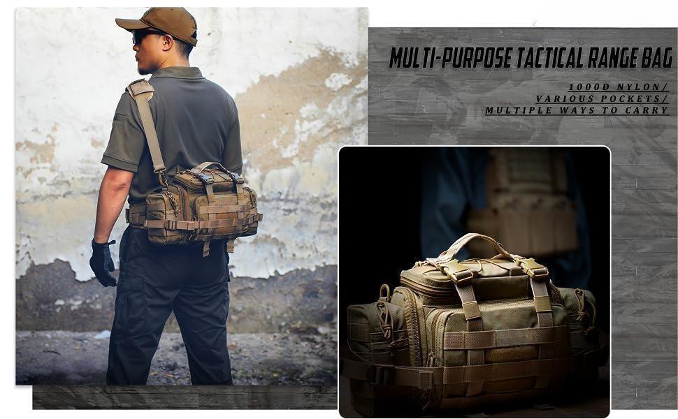 ThreePigeons™ Tactical Range Bag