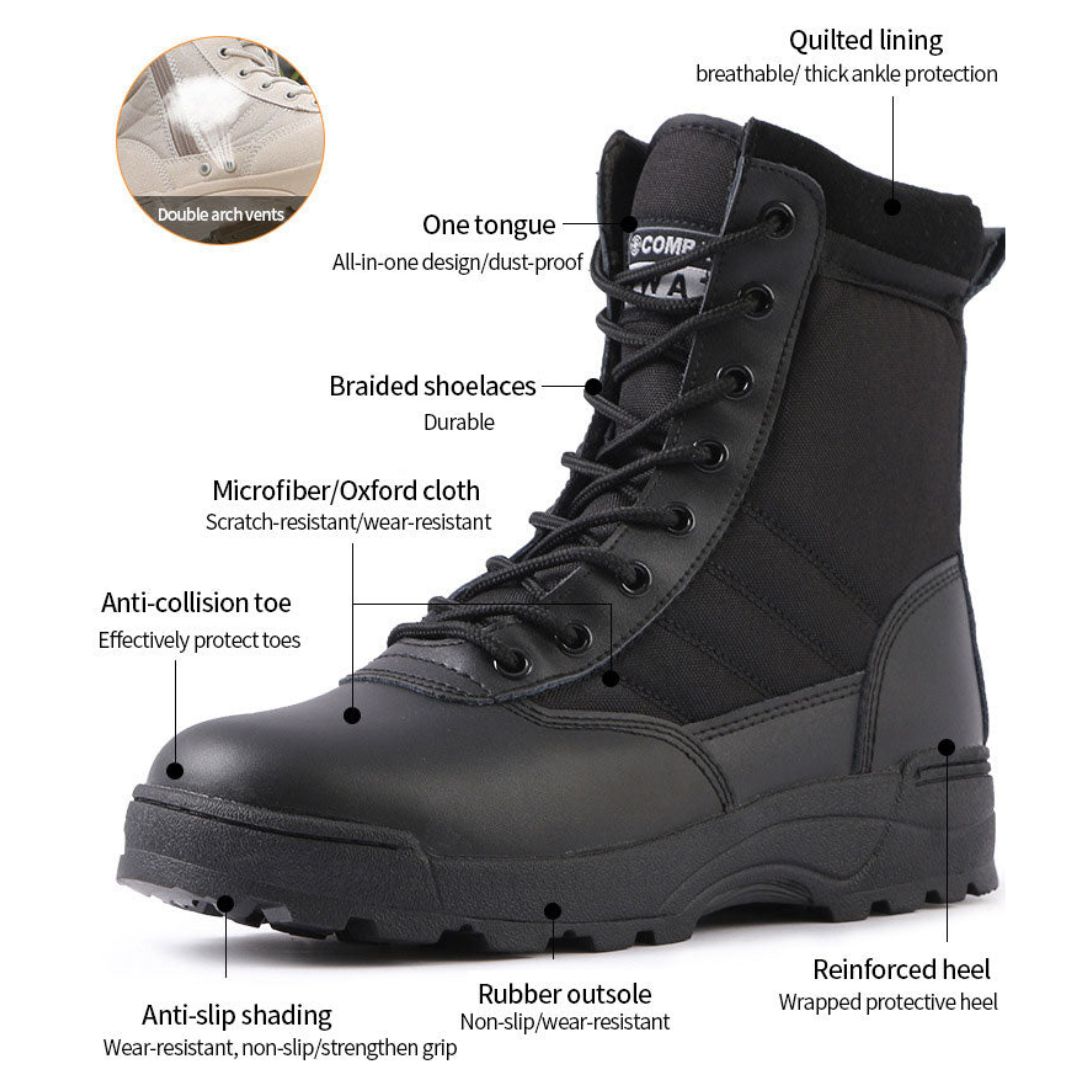 Men's Military Tactical Work Boots