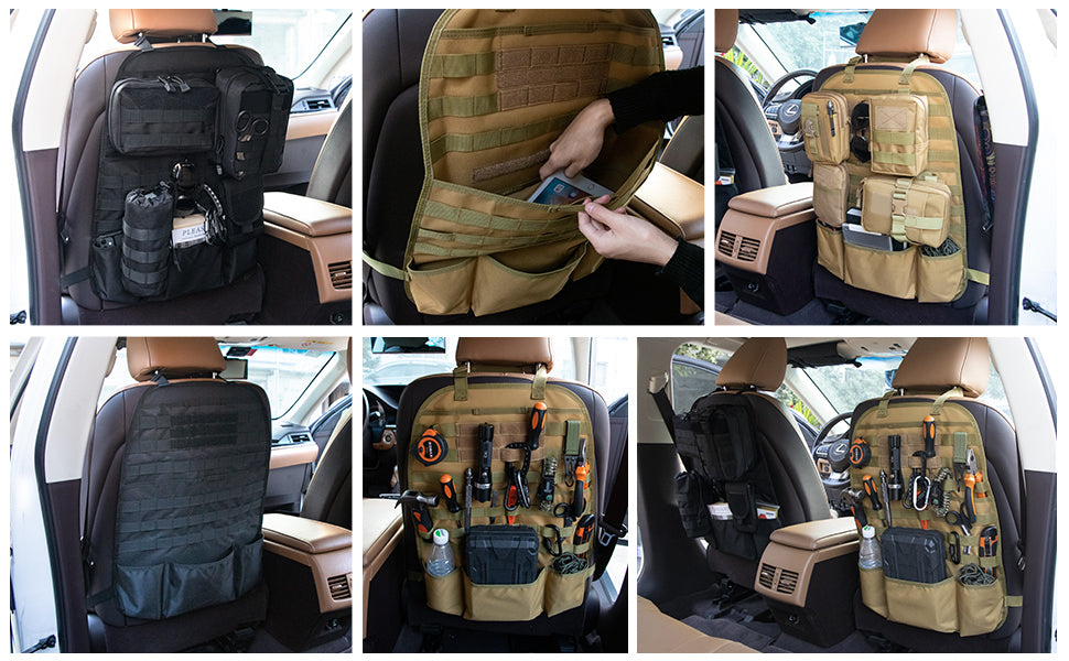 ThreePigeons™ Car Seat Back Organizer